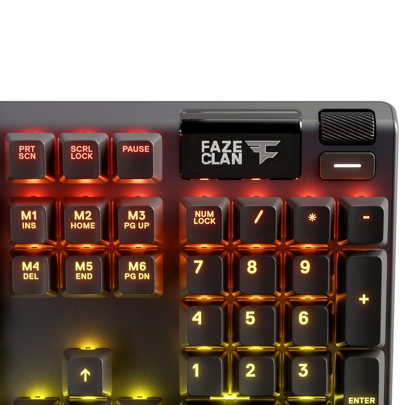 SteelSeries APEX 5 混合青軸機械式遊戲 有線鍵盤