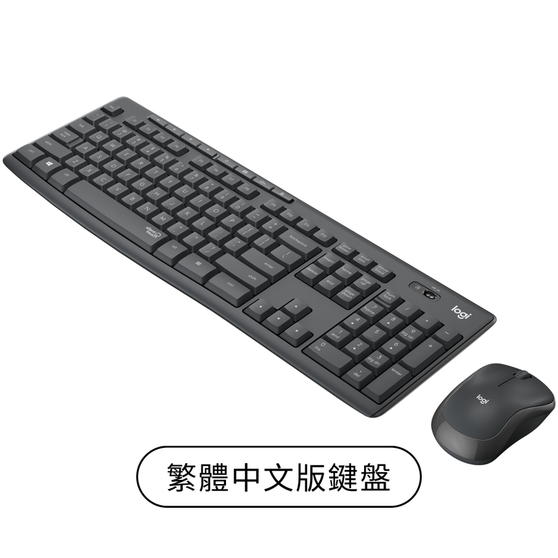 LOGITECH 羅技 MK295 SILENT (中文 Keyboard) 無線滑鼠鍵盤組合