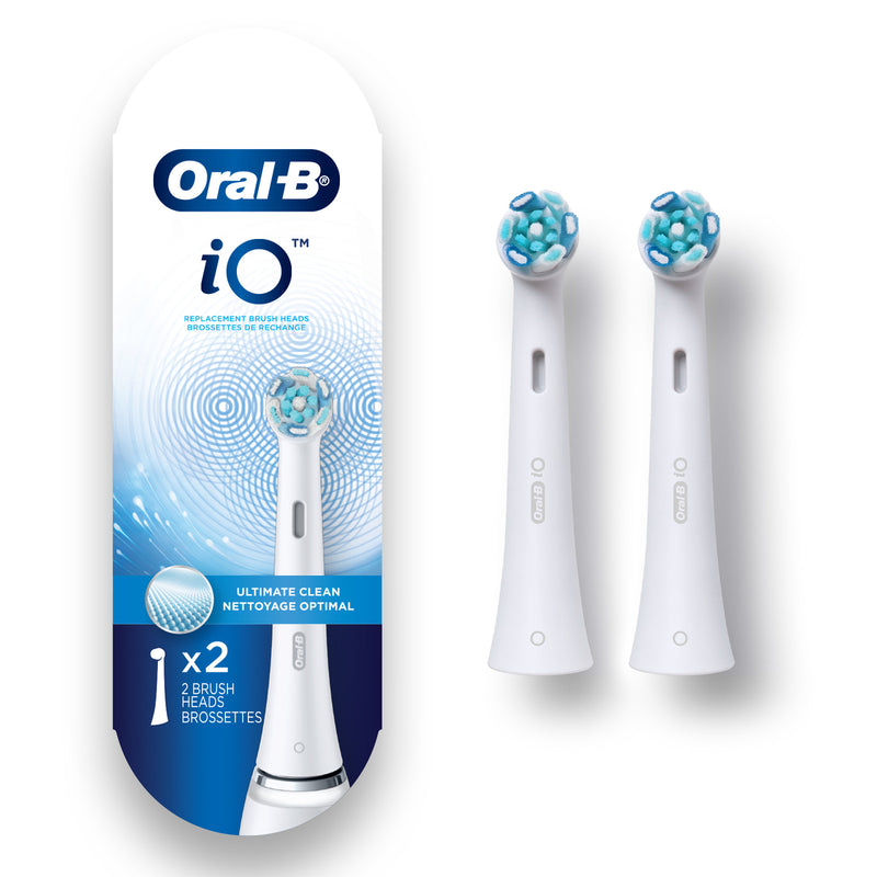 Oral-B iO 深層清潔刷頭2支裝(白色)