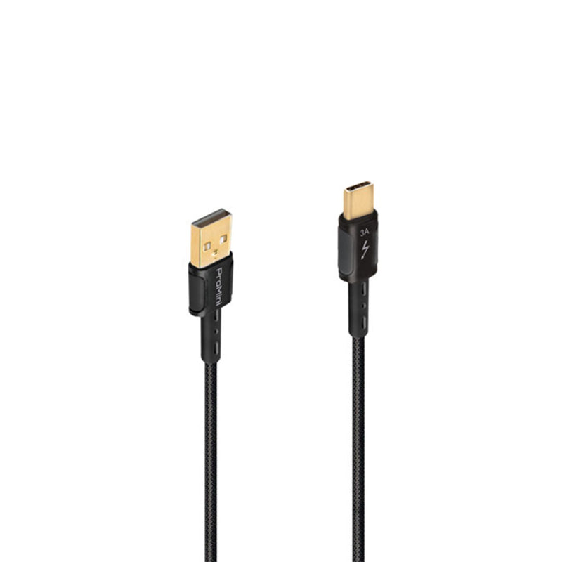 PROMINI 18cm Type-C to USB 快充數據傳輸線