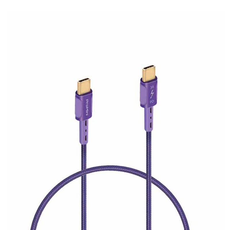 PROMINI 1.2m Type-C to Type-C Fast Charge & Sync Cable