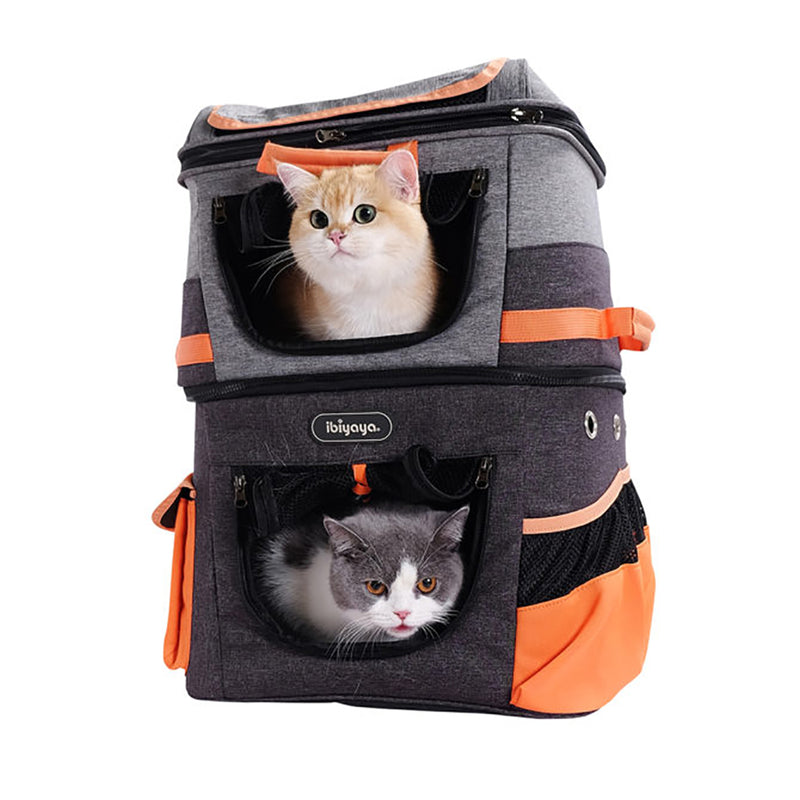 Ibiyaya FC1980 Two-tier Pet Backpack