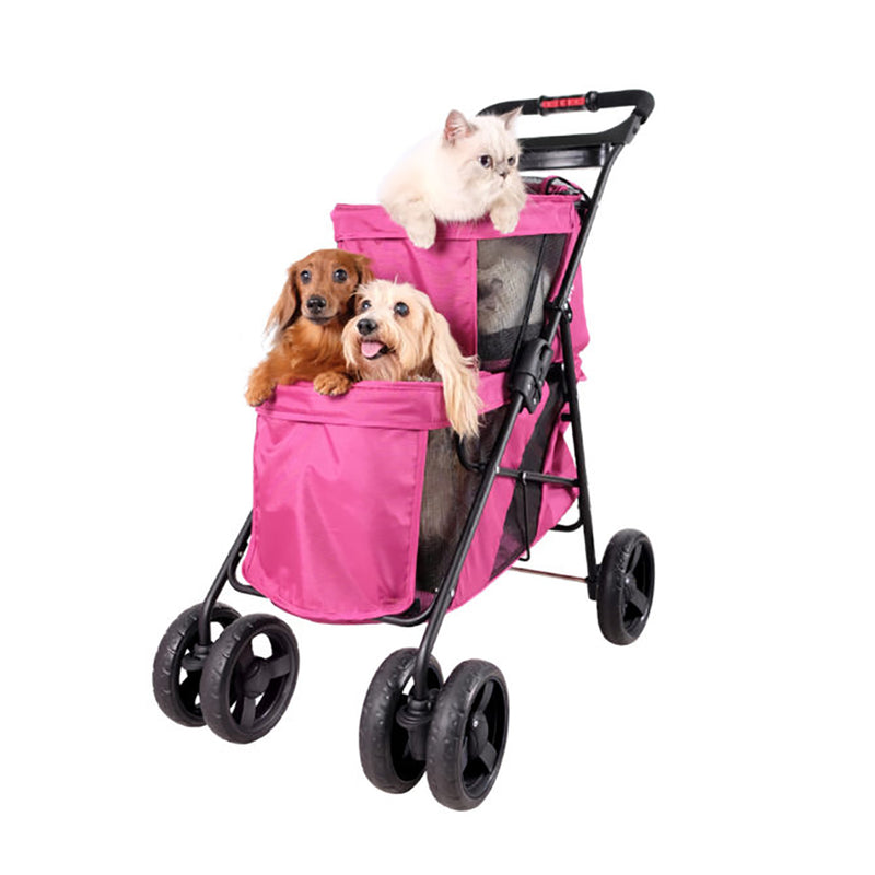 Ibiyaya FS1770 Double Decker Pet Stroller
