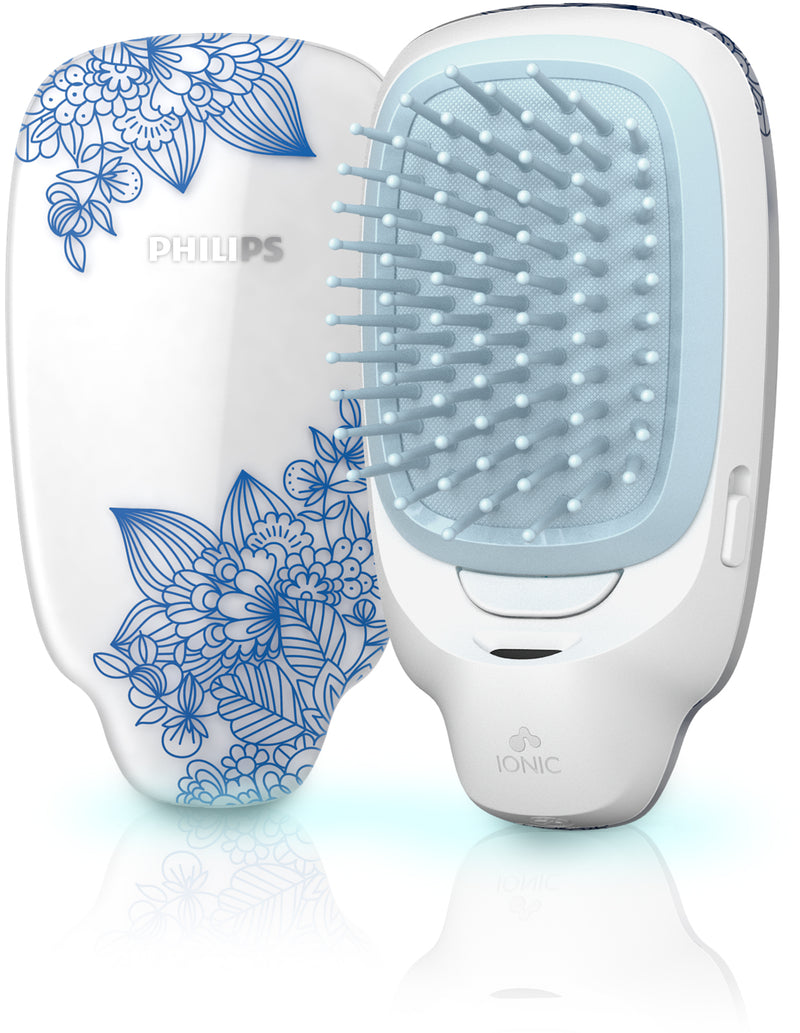 PHILIPS 飛利浦 EasyShine 負離子造型髮梳