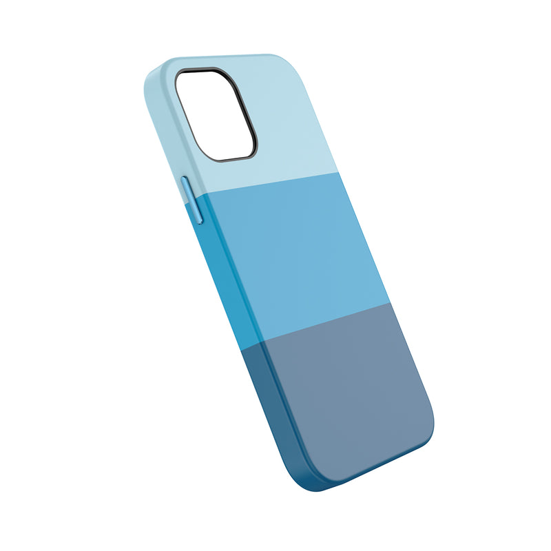 VOKAMO iPhone 12/ 12 Pro three-color gradient Mobile Phone Case