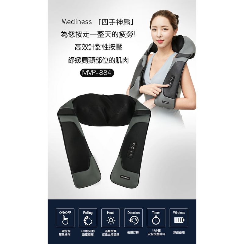 Mediness Shiatsu Neck Massager