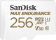 SANDISK SQQVR MAX ENDURANCE MICROSDHC 256GB Memory Card