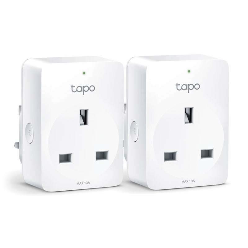 TP-Link Tapo P100-2PACK Mini Smart Wi-Fi Socket (2 Pack)
