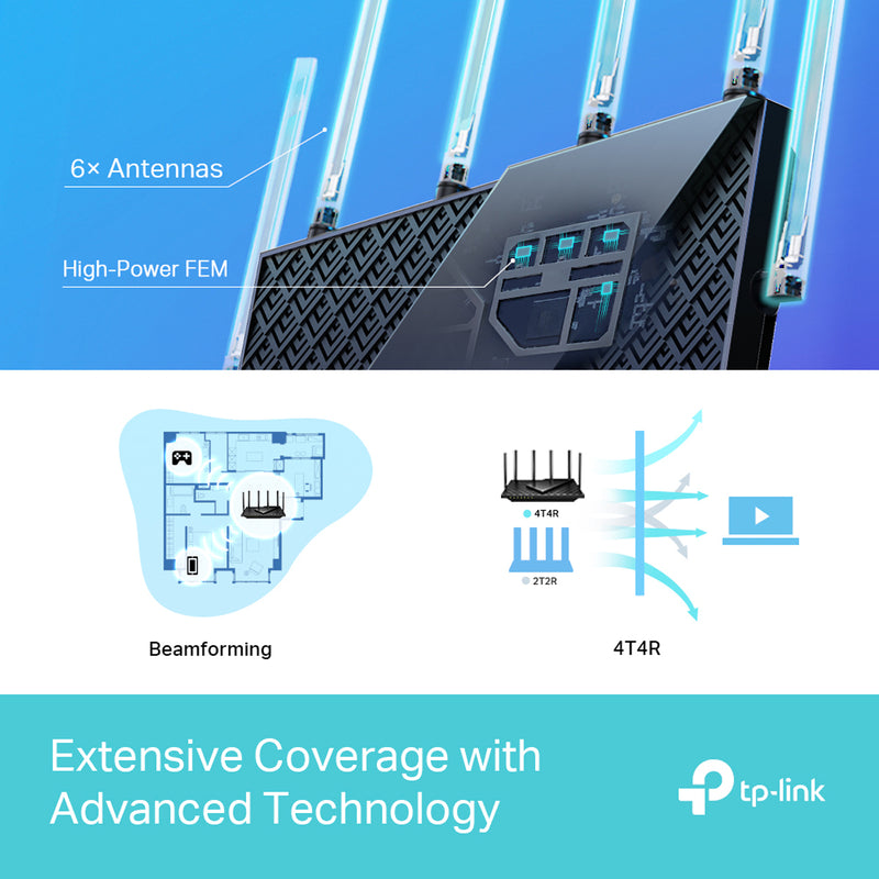 TP-Link Archer AX73 AX5400 雙頻 Wi-Fi 路由器