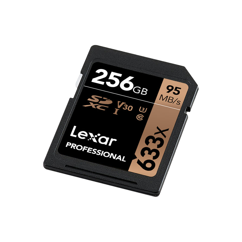 Lexar Professional 633x SDXC UHS-I 記憶卡 256 GB 存儲卡