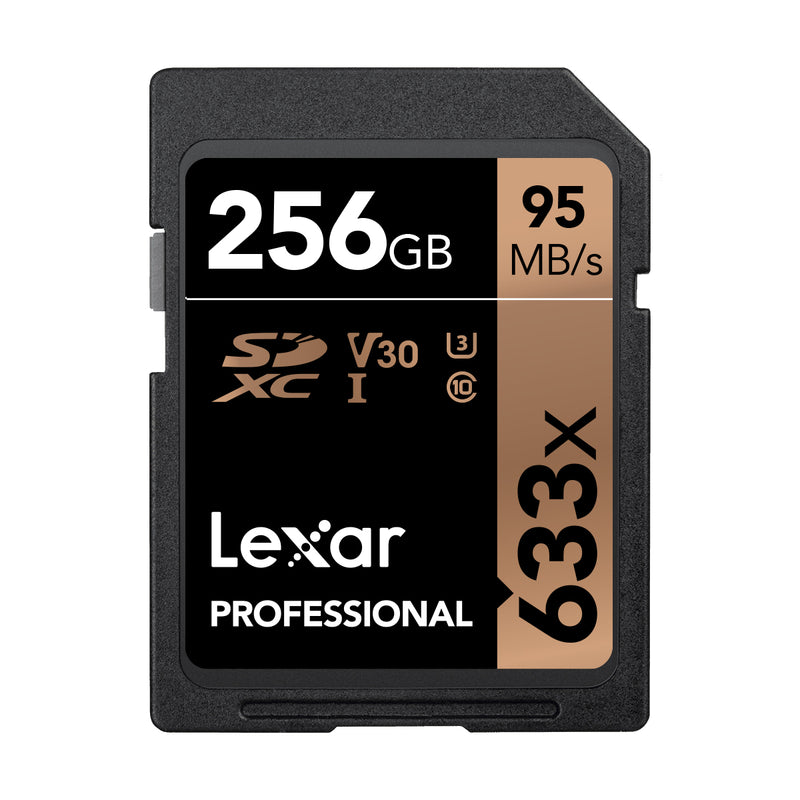 Lexar Professional 633x SDXC UHS-I 記憶卡 256 GB 存儲卡