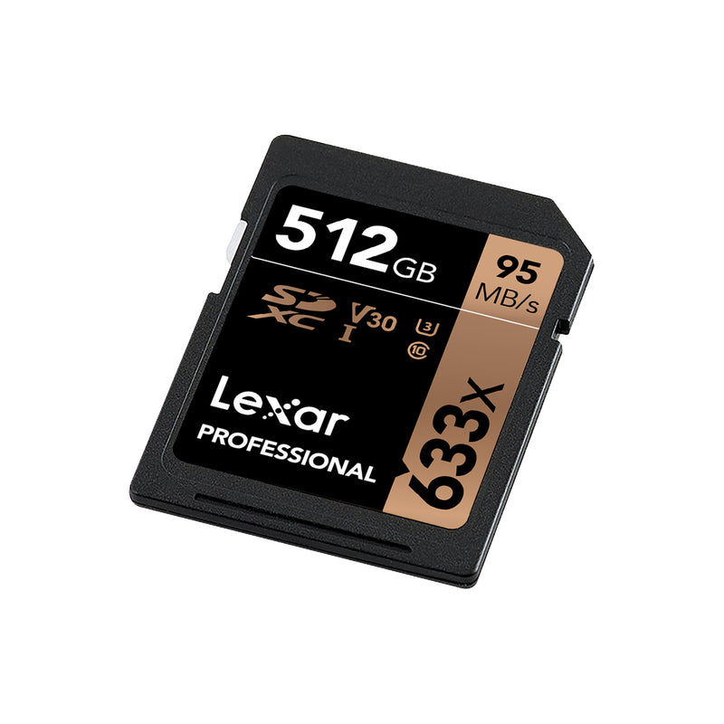 Lexar Professional 633x SDXC UHS-I 記憶卡 512 GB 存儲卡
