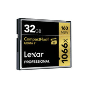 Lexar Professional 1066x CompactFlash 記憶卡 32GB 存儲卡
