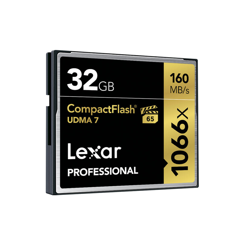 Lexar Professional 1066x CompactFlash 記憶卡 32GB 存儲卡