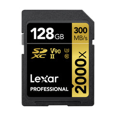 Lexar Professional 2000x SDXC UHS-II Cards 128GB Memory Card