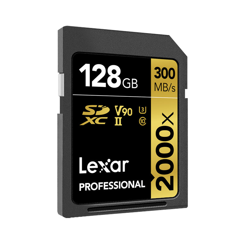 Lexar Professional 2000x SDXC UHS-II Cards 128GB Memory Card