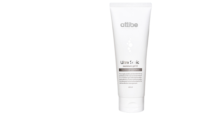 Attibe ltrasound moisture gel for HIFU