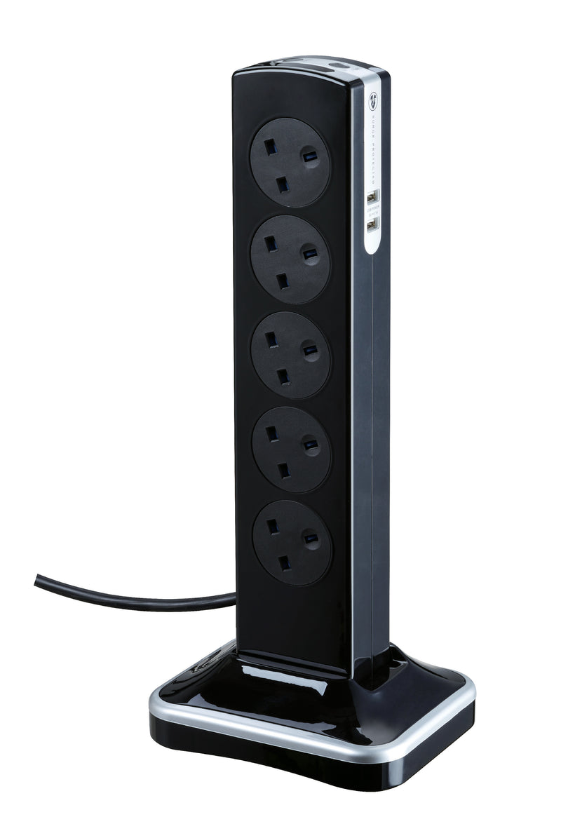 Masterplug SRGTOWSU103PB Power Strip