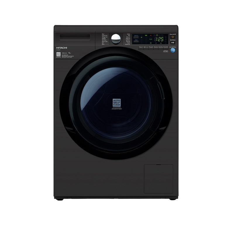 HITACHI 日立 BD-90XFV 鋼銀色 9公斤1600轉變頻前置式洗衣機
