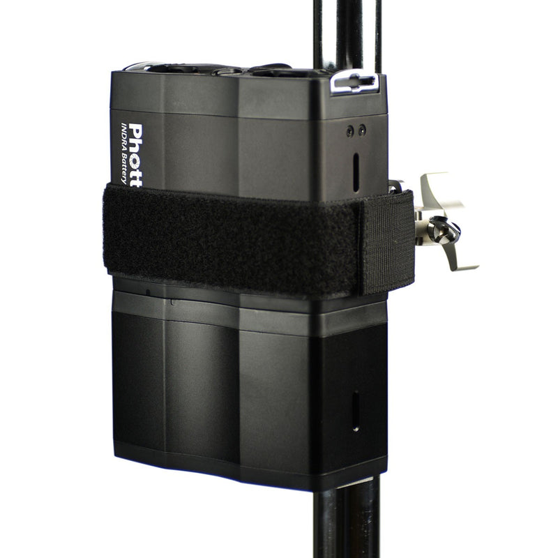 Phottix 1200, Indra Battery Pack Light Stand Mount