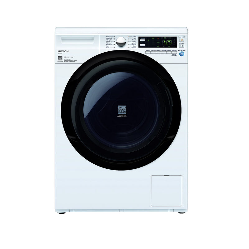 HITACHI 日立 BD-90XFV 白色 9公斤1600轉變頻前置式洗衣機