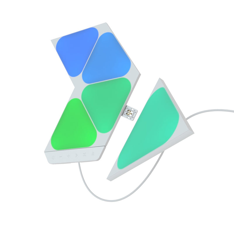Nanoleaf Shapes Mini Triangle Smarter Kit 迷你三角形智能照明燈板 (5 塊裝) 智能照明