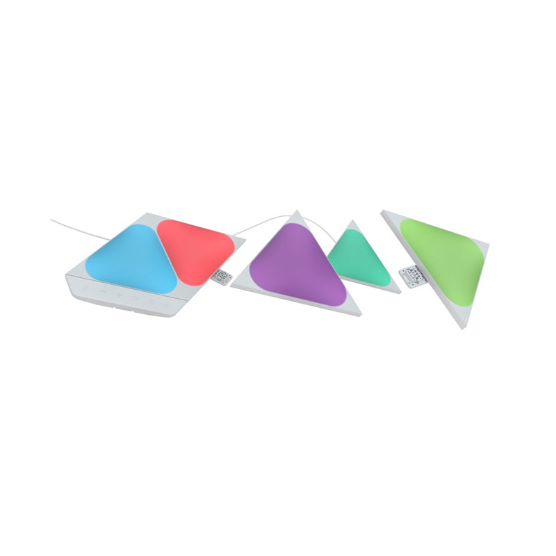 Nanoleaf Shapes Mini Triangle Smarter Kit 迷你三角形智能照明燈板 (5 塊裝) 智能照明