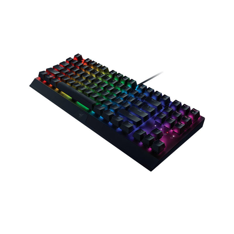 Razer 雷蛇 BlackWidow V3 無數位鍵 黃軸機械遊戲 有線鍵盤