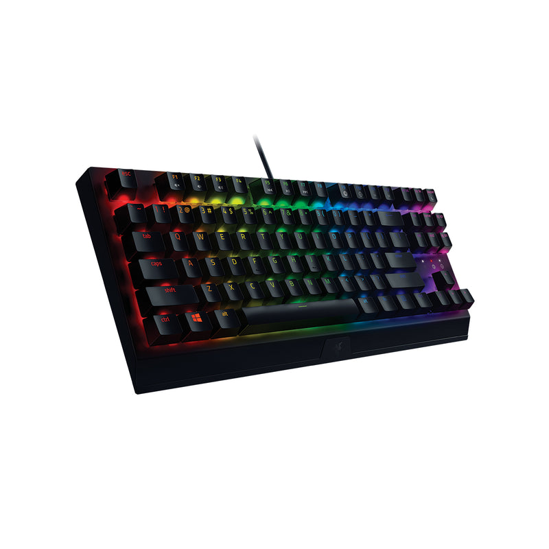 Razer 雷蛇 BlackWidow V3 無數位鍵 黃軸機械遊戲 有線鍵盤