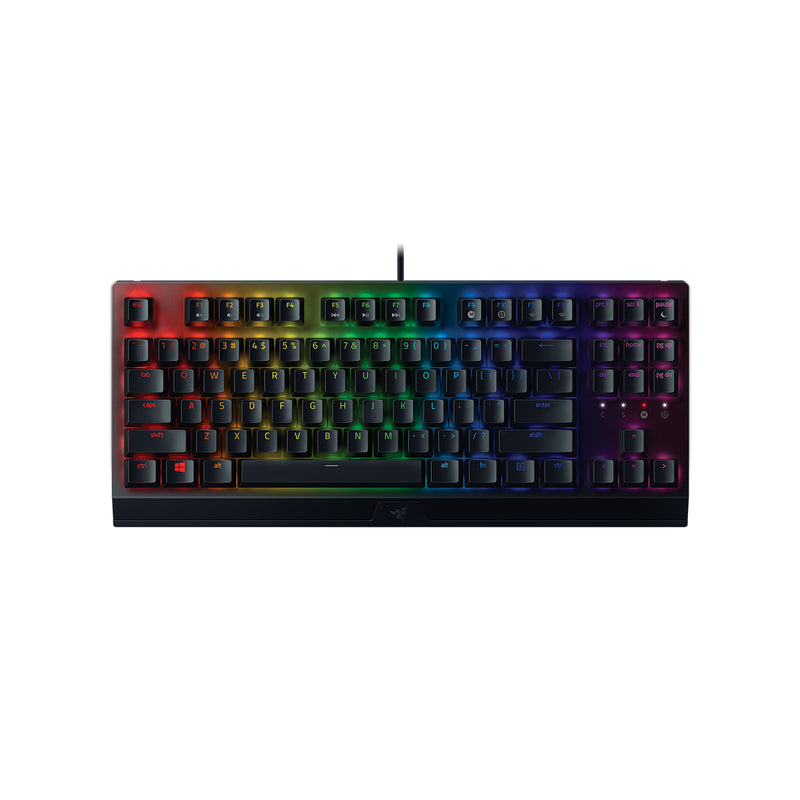 Razer 雷蛇 BlackWidow V3 無數位鍵 黃軸機械遊戲 有線鍵盤