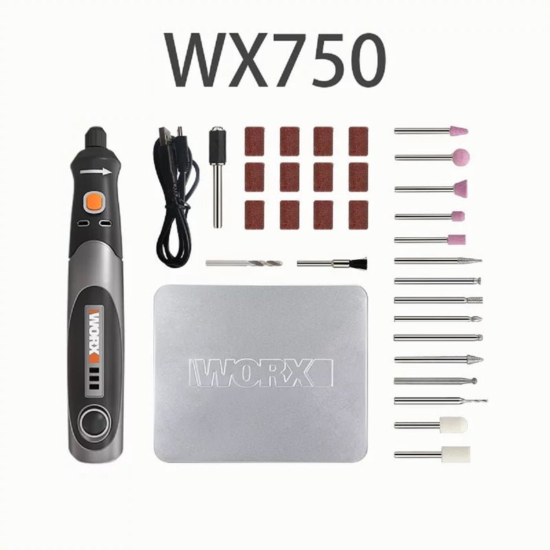 Worx 威克士 WX750 4V充電式小型電磨筆