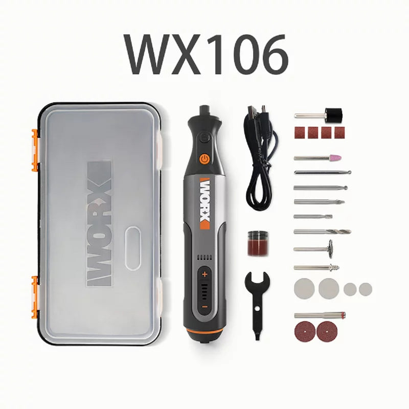 Worx WX106 8V rechargeable small electric grinder pen