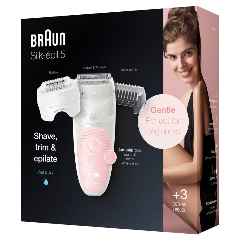 BRAUN 百靈 Silk-épil 5 SE5620PK 女士剃毛器