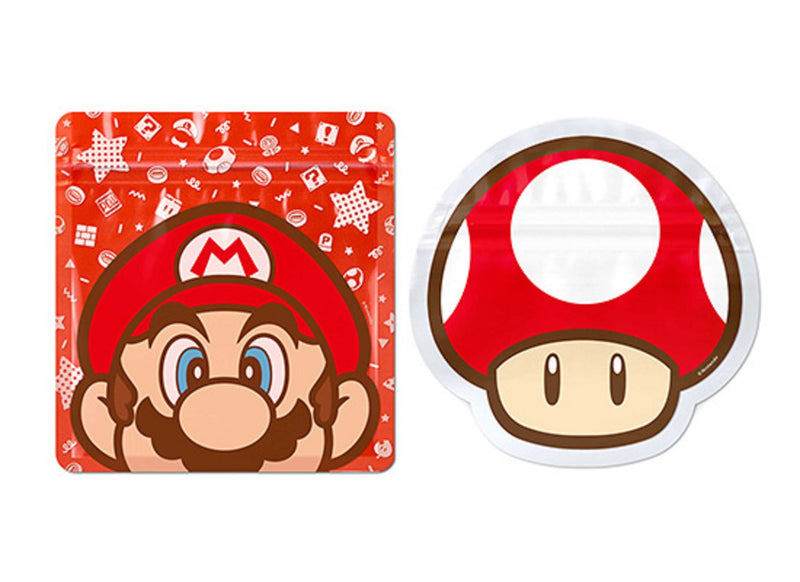 NINTENDO Super Mario Home&Party Zipper Bag (Mario/Super Mushroom)