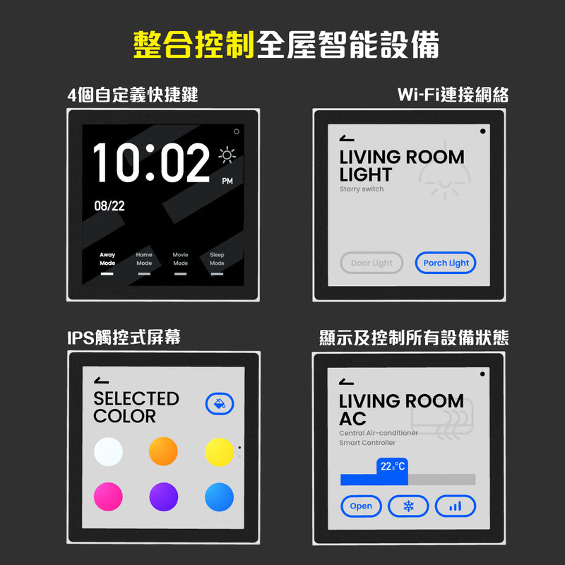 LifeSmart LS-NAT-MINI-3 Nature Mini (3 Gang)
