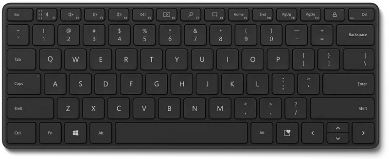 MICROSOFT 微軟 藍芽緊湊型無線鍵盤 英文版