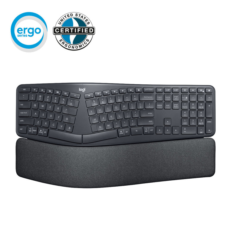LOGITECH K860 Ergonomic English Wireless Keyboard
