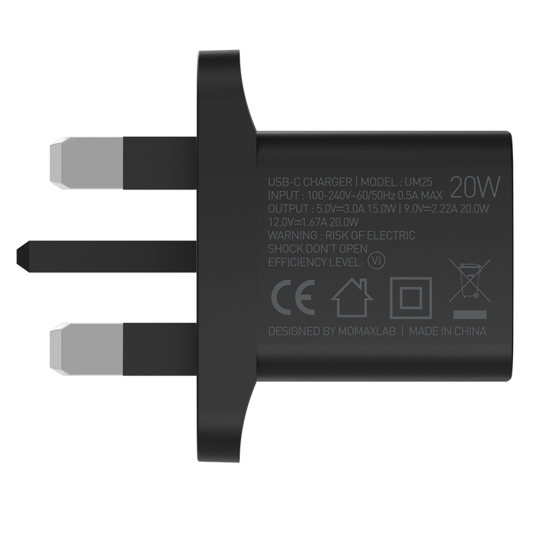 Momax ONEPLUG 20W mini USB-C Charger