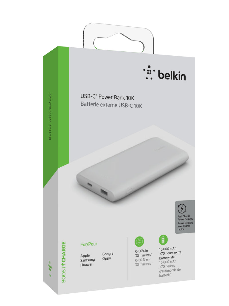 BELKIN BOOST↑CHARGE™ USB-C PD Power Bank 10K + USB-C Cable