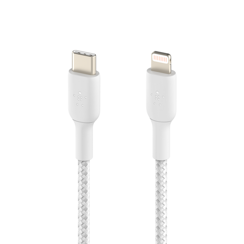 BELKIN 貝爾金 BOOST↑CHARGE™ USB-C 至 Lightning 編織線纜 (2米)