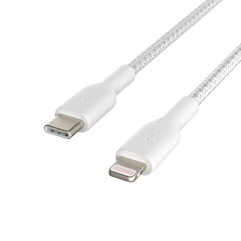 BELKIN 貝爾金 BOOST↑CHARGE™ USB-C 至 Lightning 編織線纜 (2米)