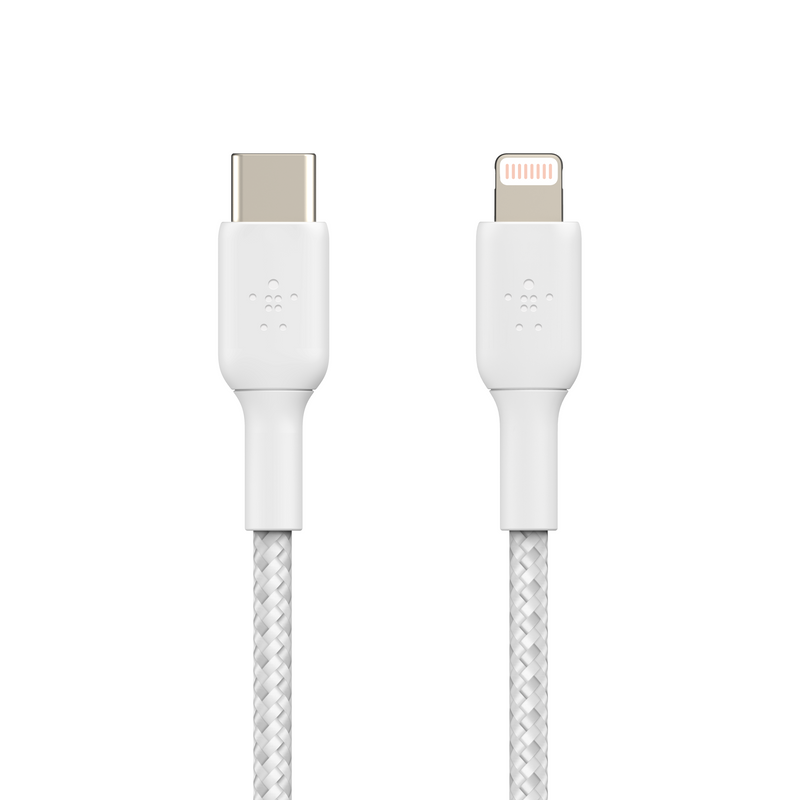 BELKIN 貝爾金 BOOST↑CHARGE™ USB-C 至 Lightning 編織線纜 (2米)