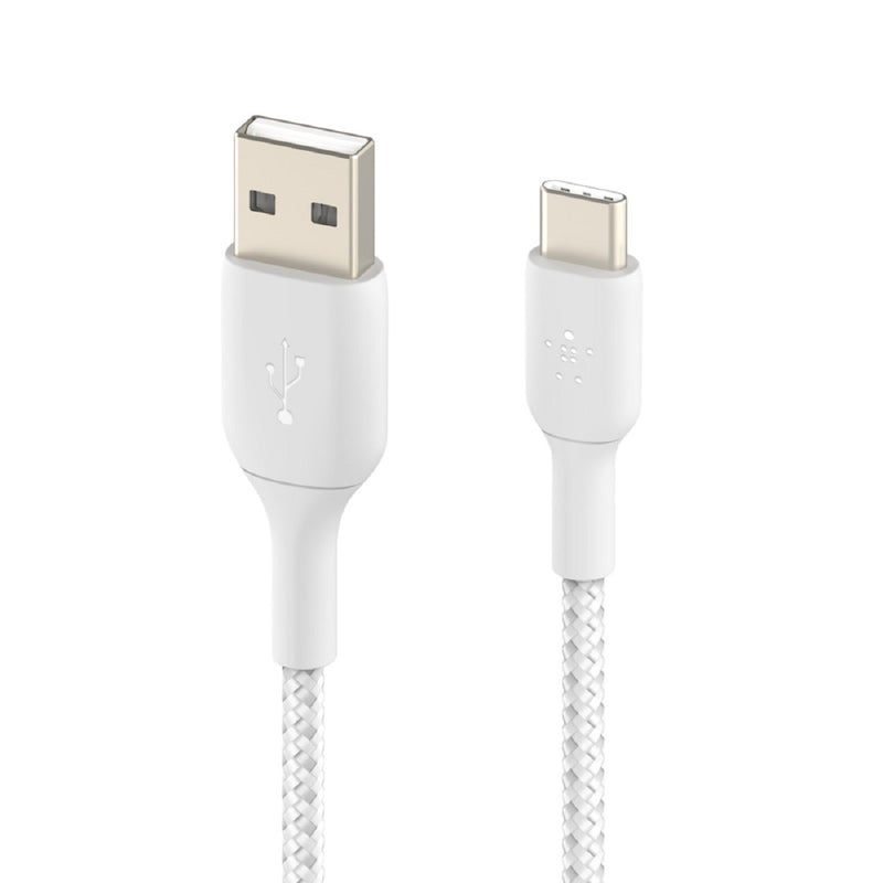BELKIN 貝爾金 BOOST↑CHARGE™ USB-C 至 USB-A 編織線纜 (0.15米)
