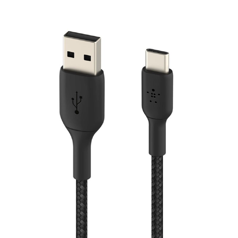 BELKIN 貝爾金 BOOST↑CHARGE™ USB-C 至 USB-A 編織線纜 (3米)