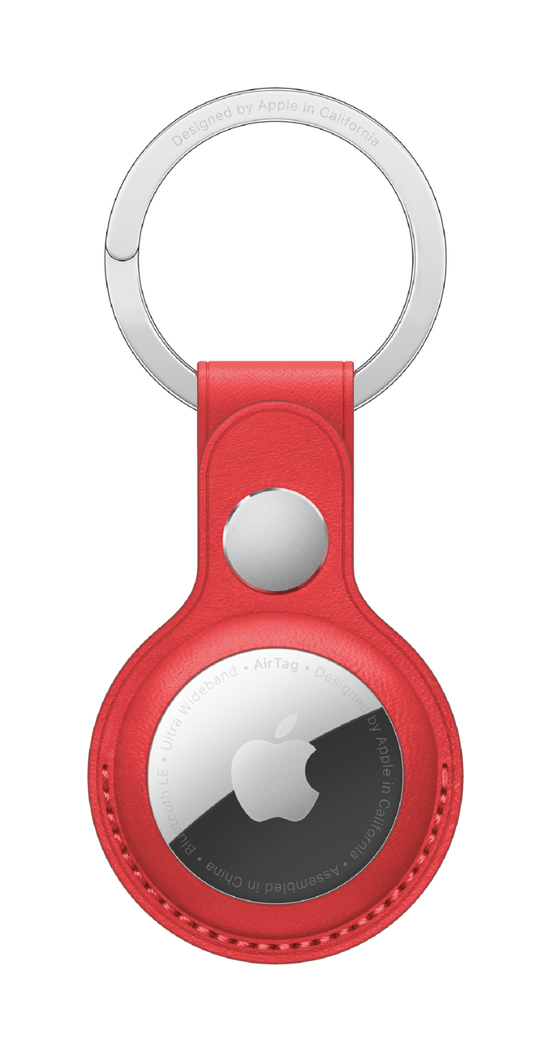 APPLE AirTag Leather Key Ring