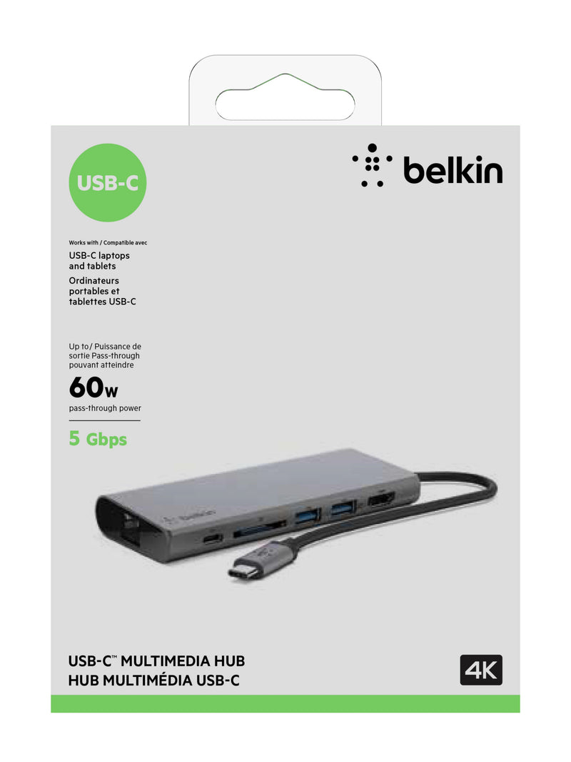 BELKIN 貝爾金 USB-C™ 多媒體集線器