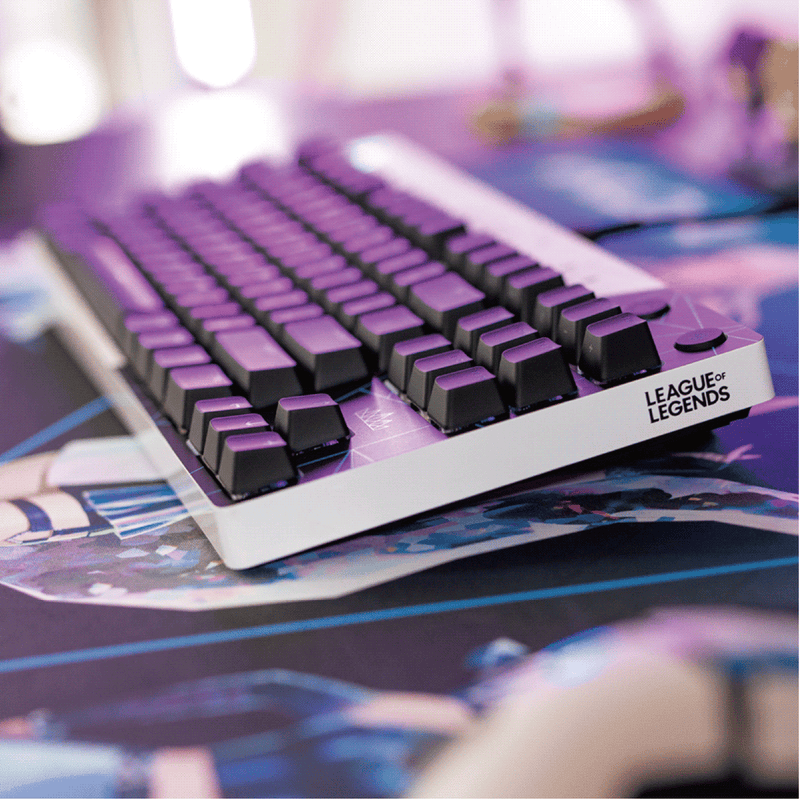 LOGITECH K/DA PRO Gaming Wired Keyboard