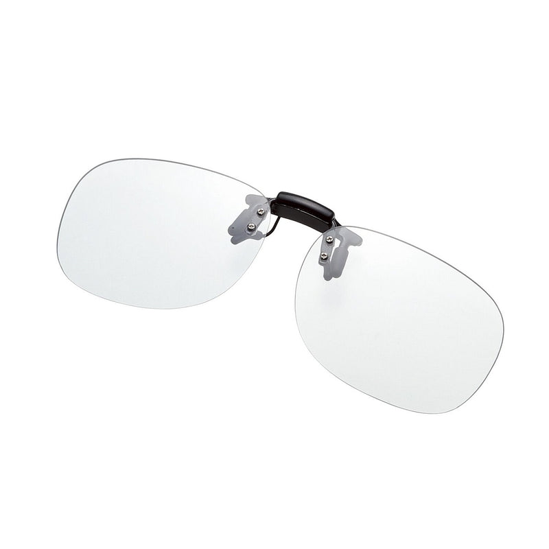 ELECOM 47% Blue Light Cut Glasses, Clip Type, Made in Japan (L size)