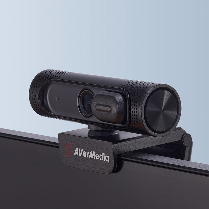 AVerMedia 1080p60 Wide Angle AI Tracking Webcam - PW315 Home Security Camera