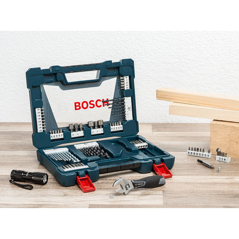 BOSCH V-line 83 Screwdriver bits and Drill bits kit set